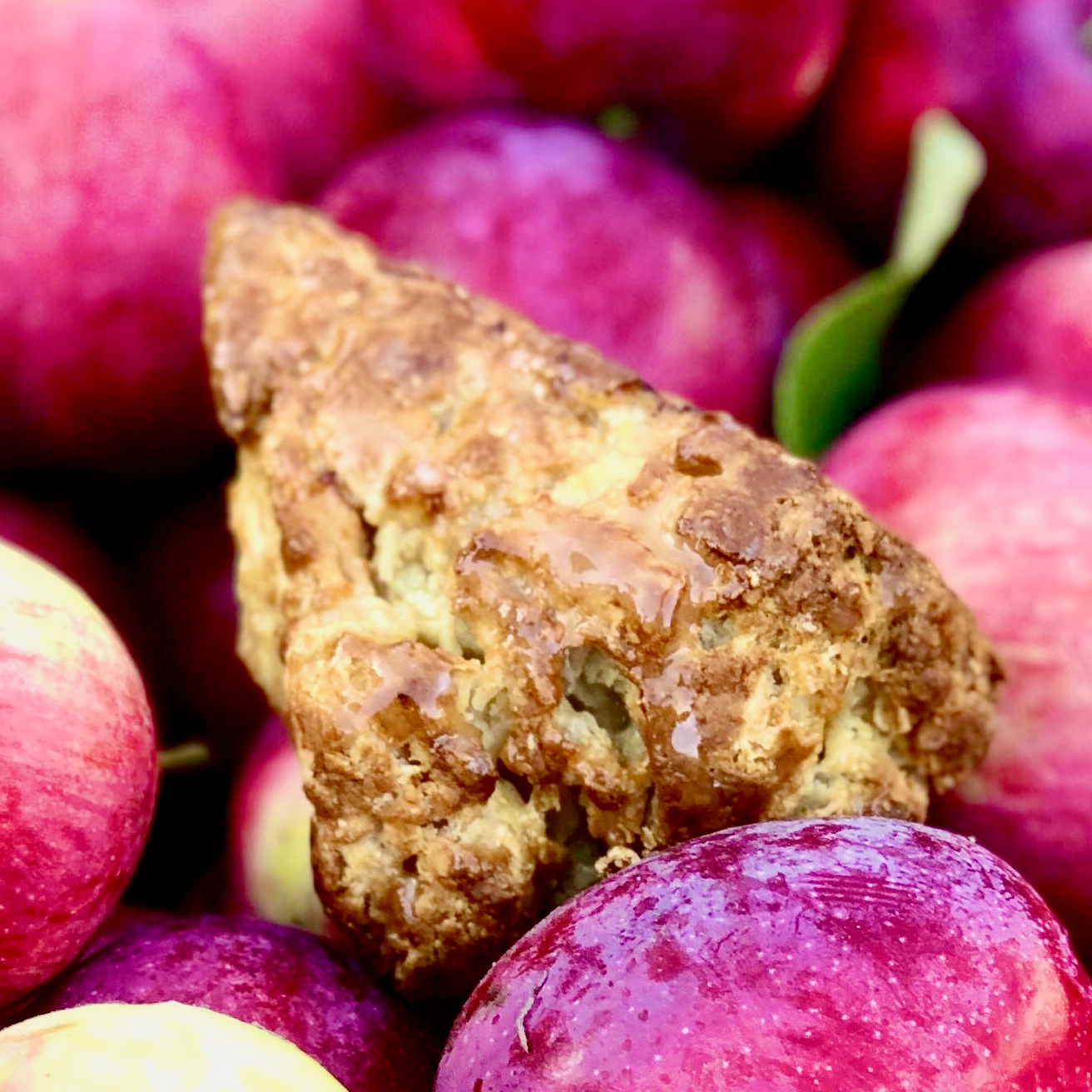 Caramel Apple trio (3 scones)